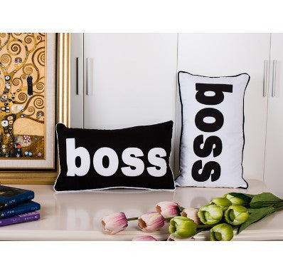 Boss Dollar Logo Sign Pillows Case