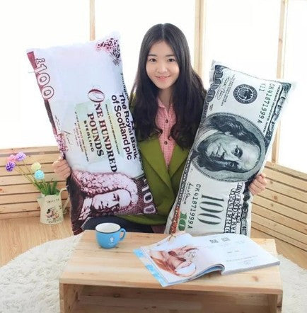 Simulation of Summer Pillow Dollar Coin Pillow